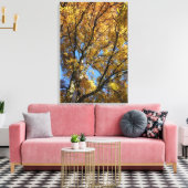 Toile Arbres colorés en automne (Insitu(Salon))