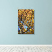 Toile Arbres colorés en automne (Insitu (Plancher de Bois))