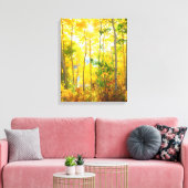Toile Arbres D'Aspen En Automne | Sierra Nevada Mountain (Insitu(Salon))