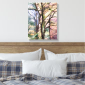 TOILE ARBRES D'AUTOMNE ABSTRAITS (Insitu(Chambre))