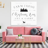 Toile Arbres de Noël frais de ferme (Insitu(Salon))