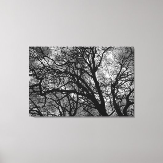 Toile Arbres en hiver (Recto)