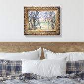 Toile Arbres et maisons, 1885-86 (Insitu(Chambre))