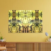 Toile Arbres jaunes Abstraits (Insitu(Salon))