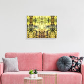 Toile Arbres jaunes Abstraits (Insitu(Salon))