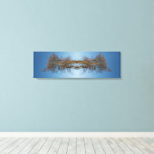 Toile Arbres reflétés (Insitu (Plancher de Bois))