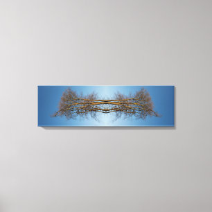Toile Arbres reflétés