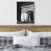 Toile Arc de Triomphe la nuit à Paris (Insitu(Chambre))