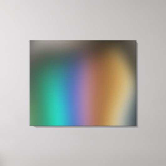 Toile Arc-en-ciel Abstrait (Recto)