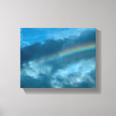 Toile "Arc en ciel après la tempête" (Recto)