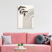 Toile arc-en-ciel boho minimaliste (Insitu(Salon))