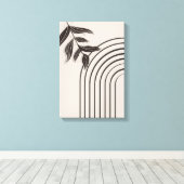 Toile arc-en-ciel boho minimaliste (Insitu (Plancher de Bois))