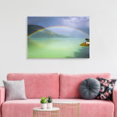 Toile Arc-en-ciel complet double (Insitu(Salon))