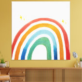 Toile Arc-en-ciel magique (Insitu(Salon))