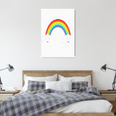 Toile Arc en ciel souriant (Insitu(Chambre))