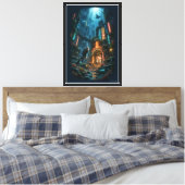 Toile Arcade Engloutie (Insitu(Chambre))