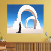 Toile Arcane du désert : Monolithes de la mémoire (Insitu(Salon))