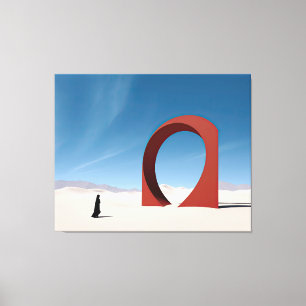 Toile Arcane du désert : Solitude du Sentinel