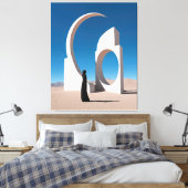 Toile Arcane du désert : Whisper of the Cosmos (Insitu(Chambre))