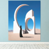 Toile Arcane du désert : Whisper of the Cosmos (Insitu (Plancher de Bois))