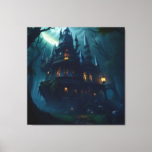 Toile Arcane gothique Paysage magique 1