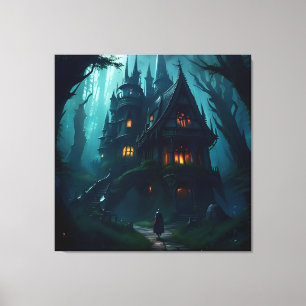 Toile Arcane gothique Paysage magique 2