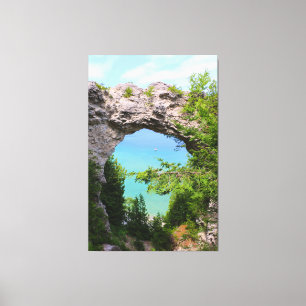 Toile Arch Rock Mackinac Island Michigan