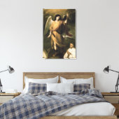 Toile Archangel Raphael avec Mgr Domonte (Insitu(Chambre))
