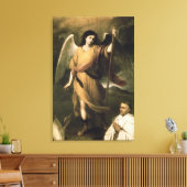 Toile Archangel Raphael avec Mgr Domonte (Insitu(Salon))