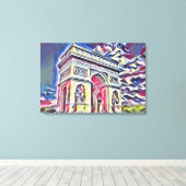 Toile Arche triomphale (Insitu (Plancher de Bois))