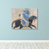 Toile Archer mongol à cheval (Insitu (Plancher de Bois))