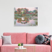 Toile Arches à fleurs, Giverny - Claude Monet - c1913 (Insitu(Salon))