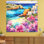 Toile "Arches Au Bord De La Mer" (Insitu(Salon))