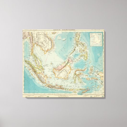 Toile Archipel asiatique 2 (Recto)