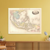 Toile archipel d'Asie d'Indochine (Insitu(Salon))