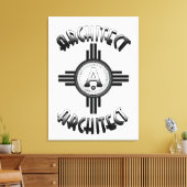 Toile Architect Retro - Architectes Merch (Insitu(Salon))