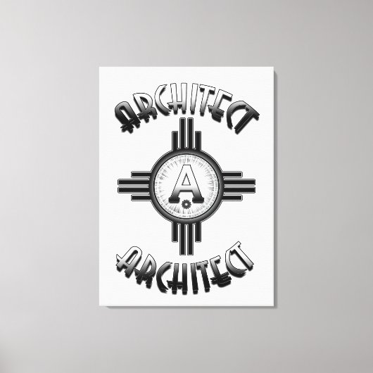 Toile Architect Retro - Architectes Merch (Recto)