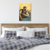 Toile Architecte d'entreprise vintage et plans de constr (Insitu(Chambre))