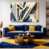 Toile Architecture Abstraite Dynamique