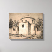 Toile Architecture Ancienne église orthodoxe Dessin des  (Recto)