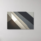 Toile Architecture Concrete Abstraite Minimaliste (Recto)