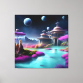 Toile Architecture cosmique (Recto)