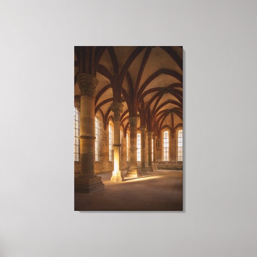 Toile Architecture de cloître d'Abbaye | Allemagne (Recto)