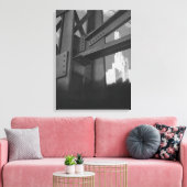 Toile Architecture de gratte-ciel en construction en aci (Insitu(Salon))