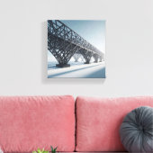 Toile Architecture de réseau géométrique industriel  (Insitu(Salon))