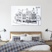 Toile Architecture de Saint-Omer, France (Insitu(Chambre))