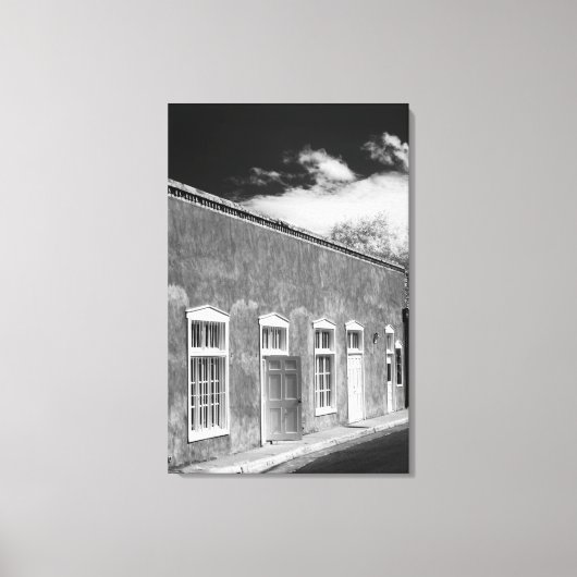 Toile architecture de style territorial, Santa Fe, Nouve (Recto)