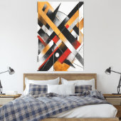 Toile Architecture du chaos (Insitu(Chambre))