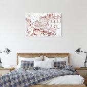 Toile Architecture flamande | Gand, Belgique (Insitu(Chambre))