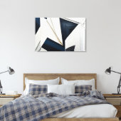 Toile Architecture géométrique abstraite moderne (Insitu(Chambre))